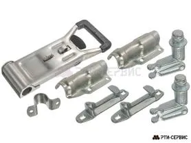 Запор штанговый Ø27 Zn ручка Push Light - фото 1