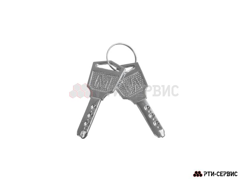 Запор штанговый Ø27 Zn ручка Push Light с ключом - фото 3