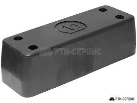 Отбойник (буфер) резиновый 320х105х95 мм КРОНЕ