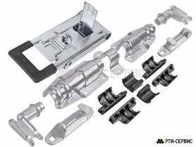 Запор штанговый Ø27 Zn ручка Push TRAK - фото 1