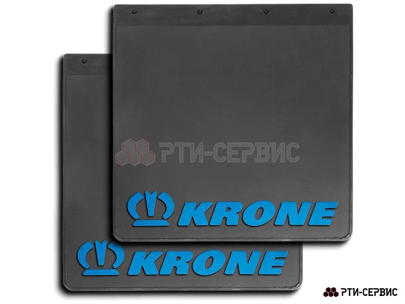 Брызговик для прицепа 400х400 мм Krone (синий)