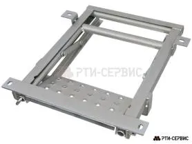 Лестница фургона складная 1 широкая ступень H-336 Zn