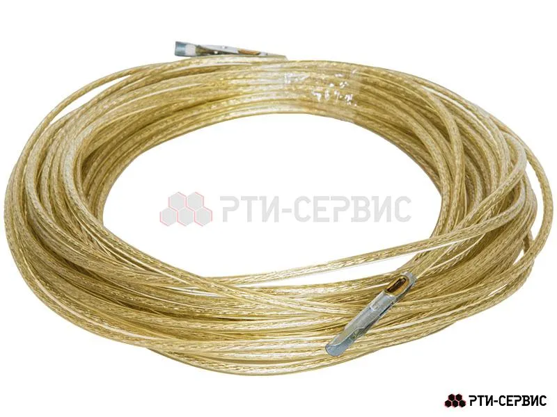 Трос TIR стальной пломбировочный в оплётке ПВХ с наконечниками, 18 м
