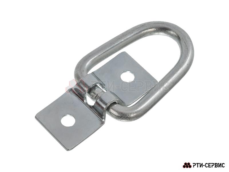 Скоба колебательная горизонтальная, (две части) Zn (цинк) 20 шт. - фото 1